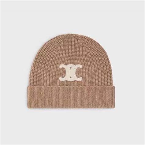 celine beanie triomphe|BEANIES AND SCARVES WOMEN .